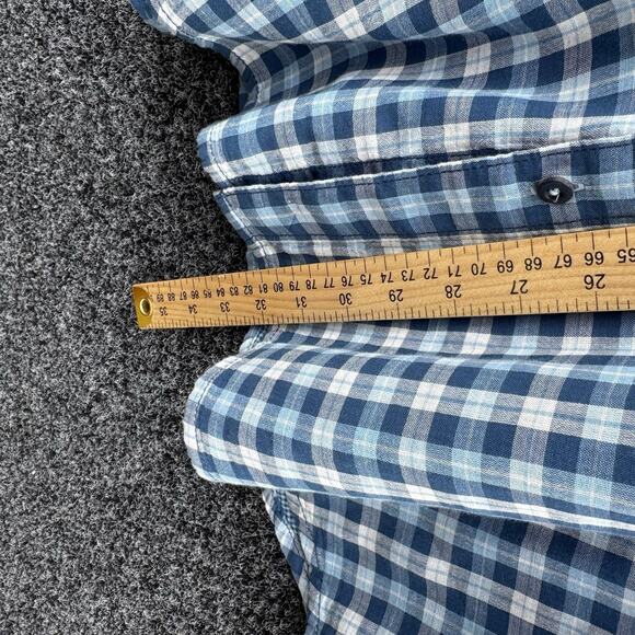 Tommy Bahamas Shirt Men Large Blue Casual Button Down Outdoor 100% Cotton - Picture 5 of 7